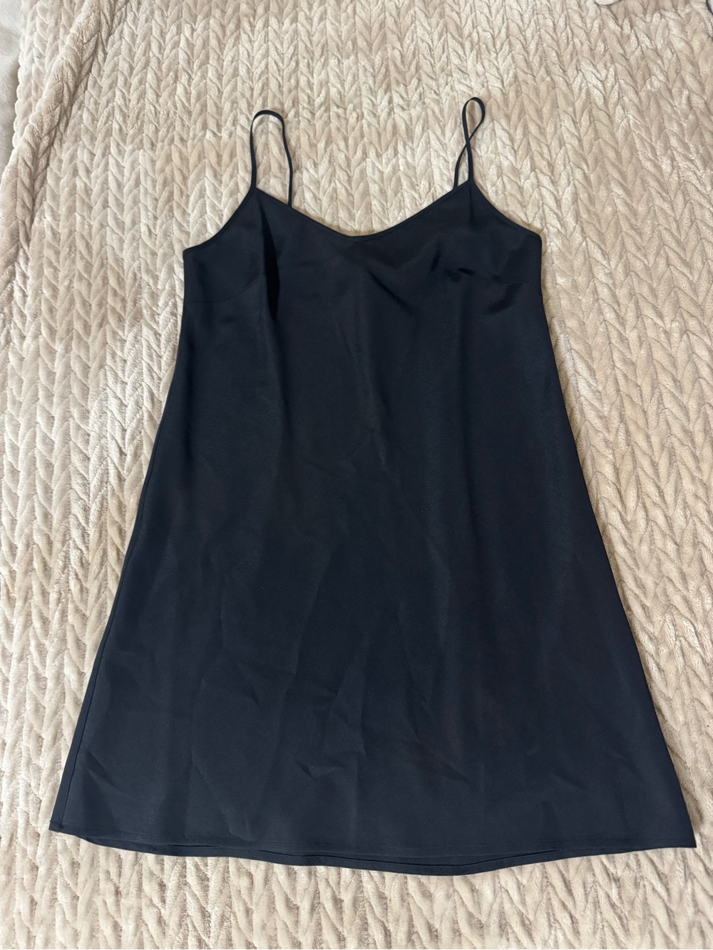 Jessica Simpson Black Slip Dress